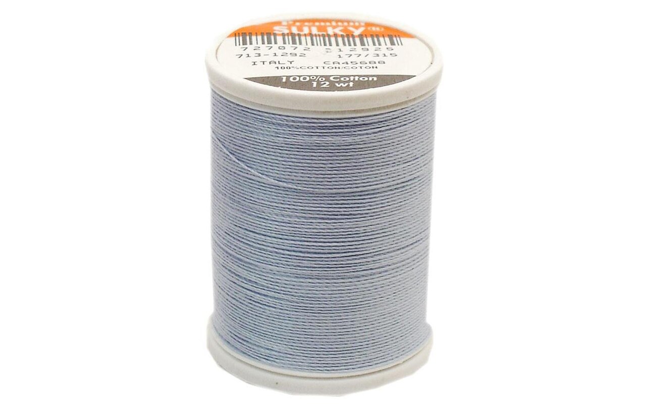 Sulky Cotton Thread 12Wt 330Yd Heron Blue